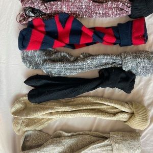 Multiple Over the Knee Socks